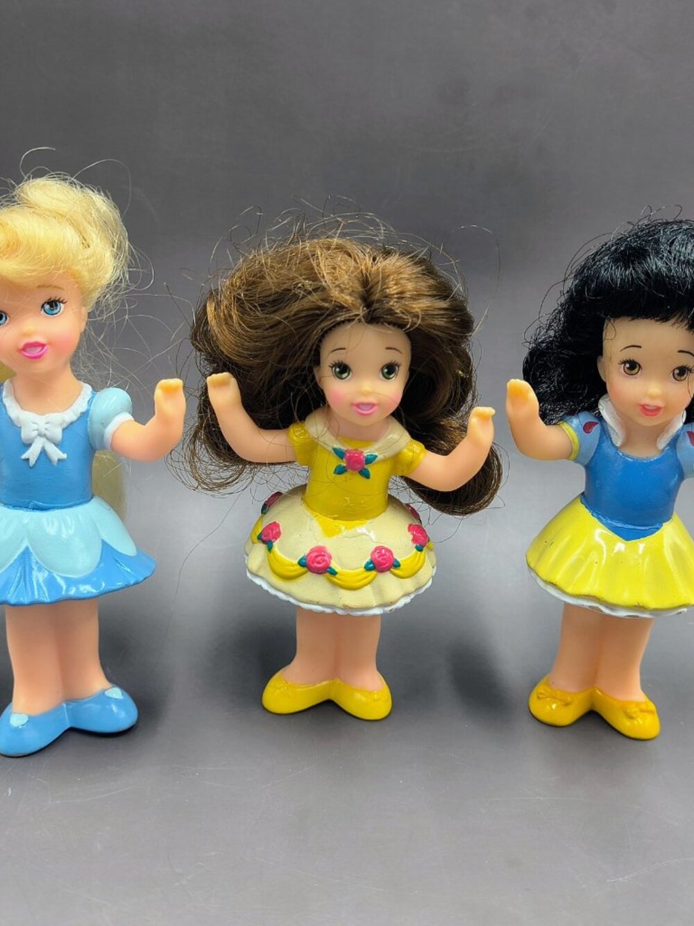 Disney Fisher-Price "My First Princess" Doll Lot - Cinderella, Belle, Snow White